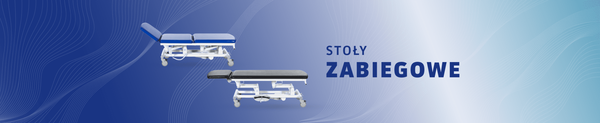 Baner stoły zabiegowe