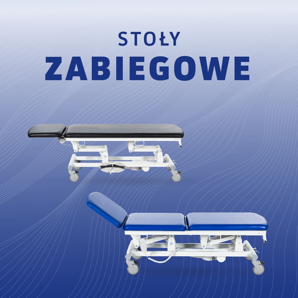 Stoły zabiegowe banner mobile